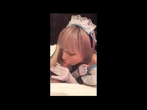 ❤️ Japanse Idool [mayuka], Frans dienstmeisje kostuum, deel 1, pijpen en aftrekken met lotion ❤️❌ Quality porn at us ﹏